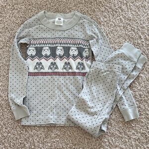 Hanna Andersson Gray Star Wars Pajama Set